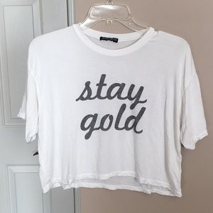 Stay Gold tee